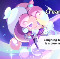 Cream Unicorn Cookie