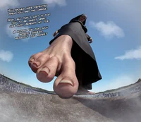 Giantess Nun Goddess