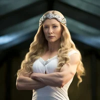 Muscular Galadriel