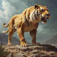 Large saber tooth 