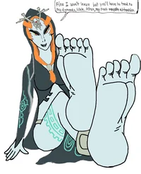 Midna feet