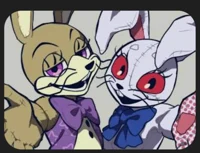 Glitchtrap and Vanny