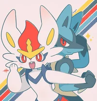 Lucario y Cinderace