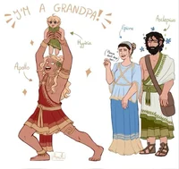 Greek god family