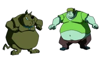 Fat Scoob And Shaggy