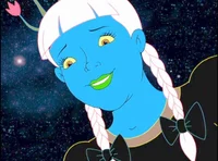 Tulip the Blue Alien