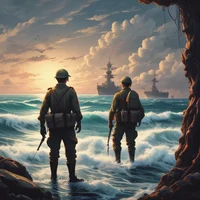 Soldiers and the Sea