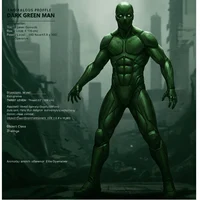 Dark Green Man