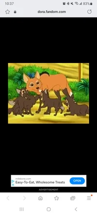 Mommy maned wolf