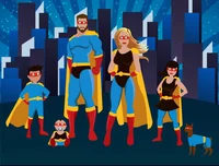 Superhero Family 