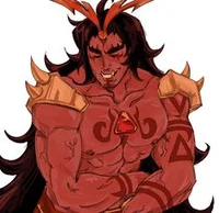 Burning spice cookie