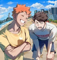 ойкава и хината