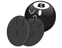 Pawed Eight-Ball