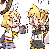 Kagamine twins 