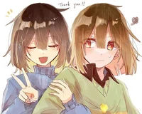 Frisk and Chara