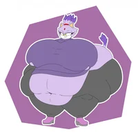 Blaze the cat fat