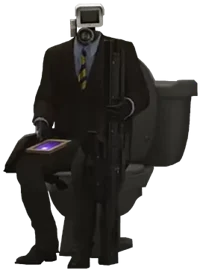 Brown suit cameraman