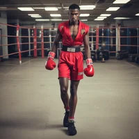 Male Kickboxer 