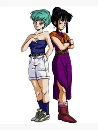 Bulma and chi-chi 