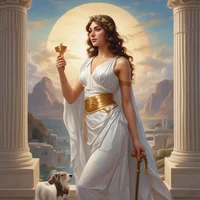 Kind patron goddess 
