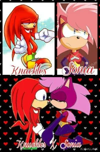 Knuckles and Sonia 