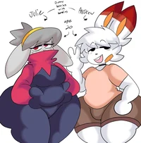 Raboot and Scorbunny