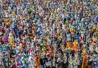 Crowd of furry