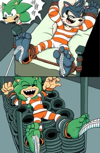 Sonic Jail Tickle