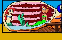 Ariel and Jade vore