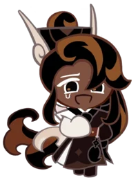 caramel arrow cookie