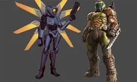 Doomguy And V1