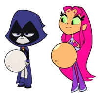 Raven n Starfire