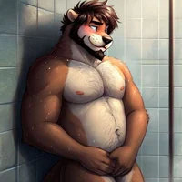 Otter in the Shower
