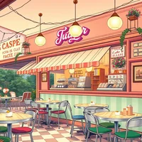 bunny boy 1950 cafe 
