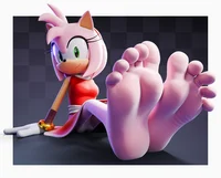 Boom Amy Rose -feet-