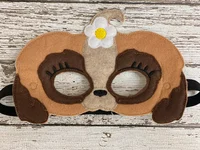 Dog mask girl