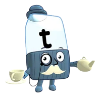 t from alphablocks 