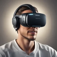 VR headset in closet