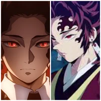 Muzan and Yoriichi 