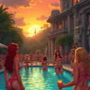 pool party
