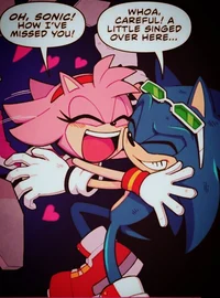 Sonic and Amy 