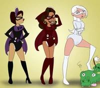 AB DL superheroine 