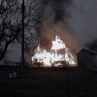 Where he burned