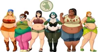 Total drama fatties