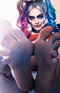 Harley Quinn Feet