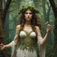 Forest ruler goddess