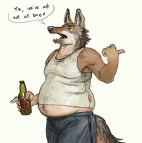 Slob Coyote Roommate