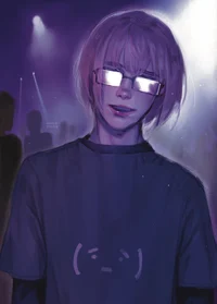 - nerd armin AU