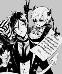 Ciel and Sebastian