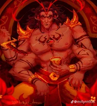 Burning spice cookie